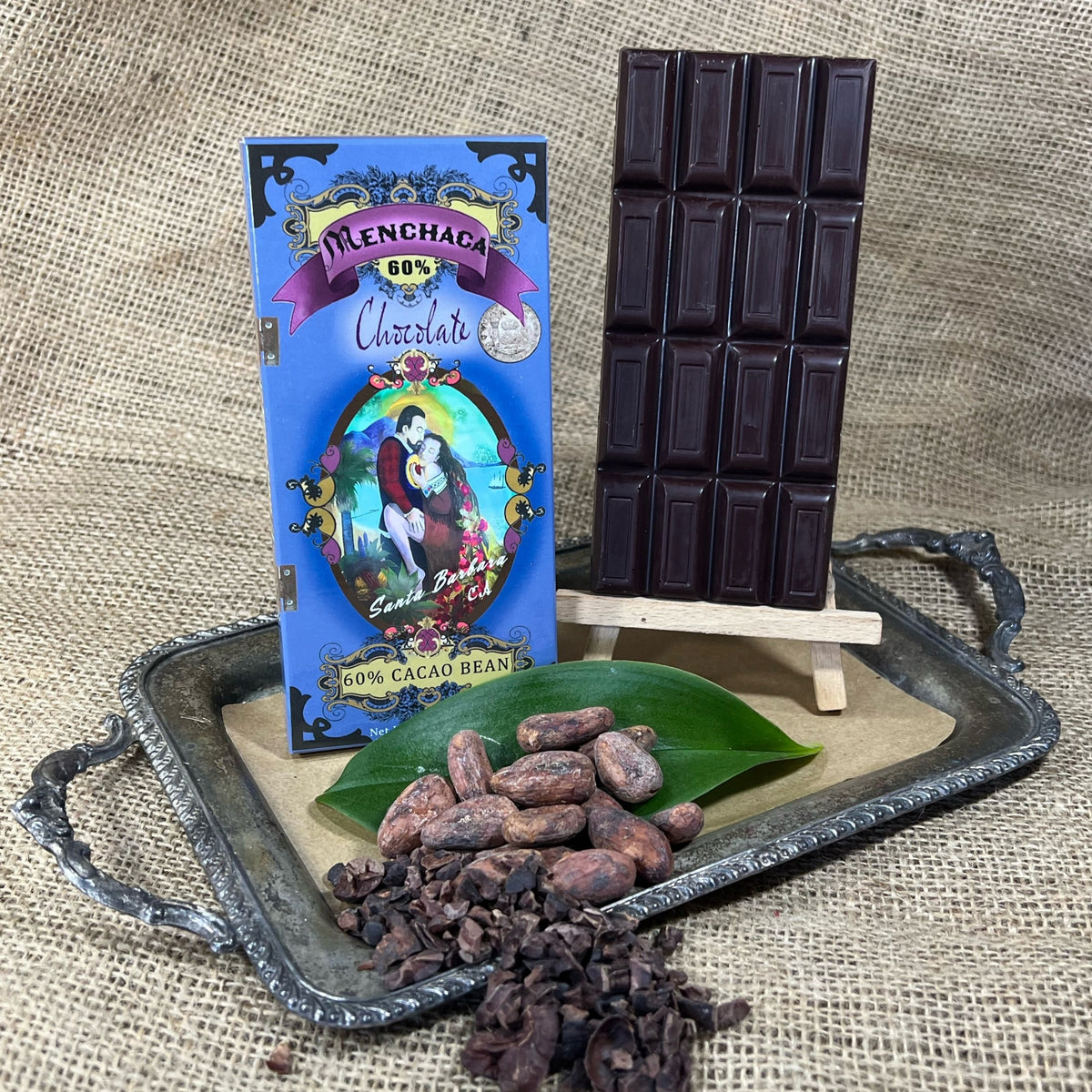 60% Dark Chocolate Bar – Menchaca Chocolates