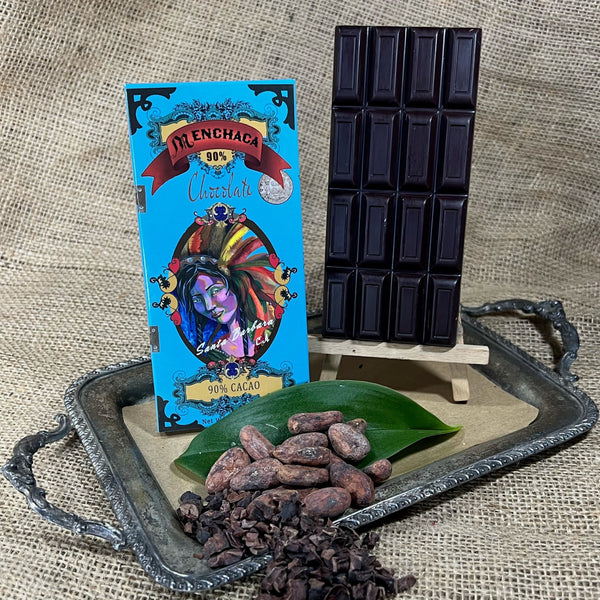 90% Dark Chocolate Bar – Menchaca Chocolates